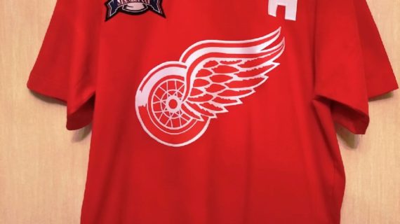 Футболка 1997 Detroit Red Wings Sergei Fedorov 91